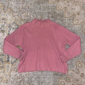 Cashmere Mock Neck Sweater